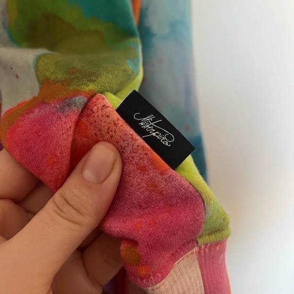 Acuarela multicolor sweatshirt by Artist Mister Piro - Picture 9 of 9